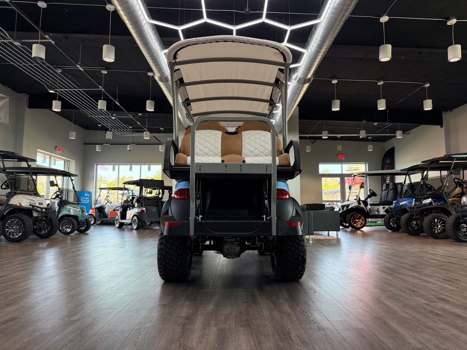Golf cart shop